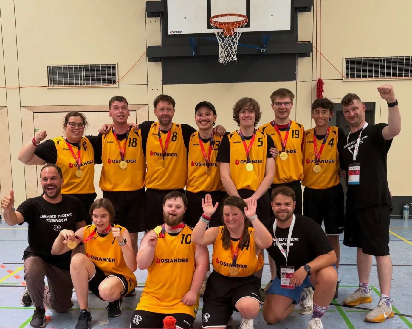 Mannschaftsbild Unified Tigers